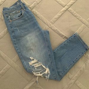 Boyfriend style jeans